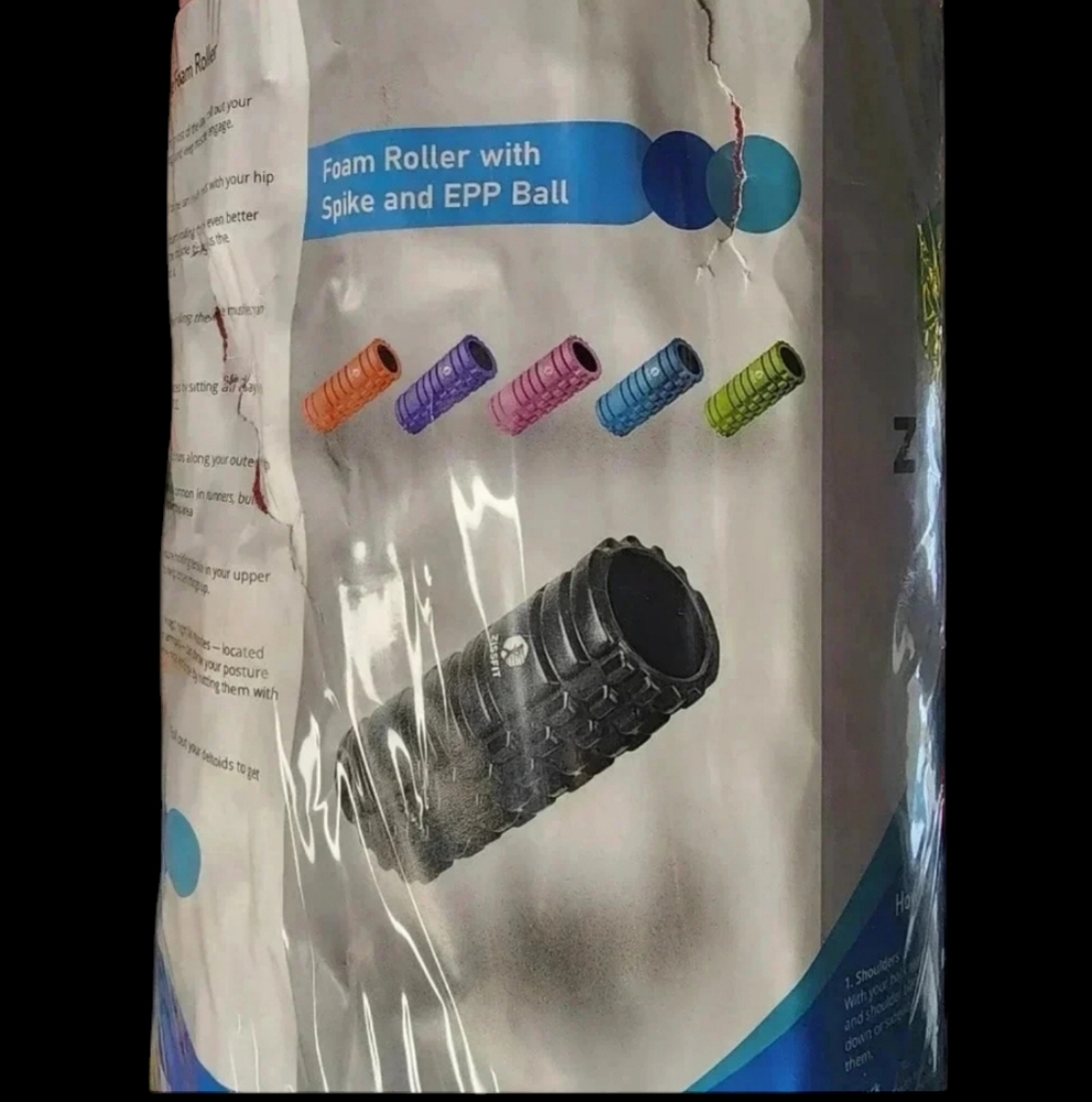Zissfit Hollow Core Foam Roller with Spike and EPP Ball, and Carrying Bag - Picture 2 of 9